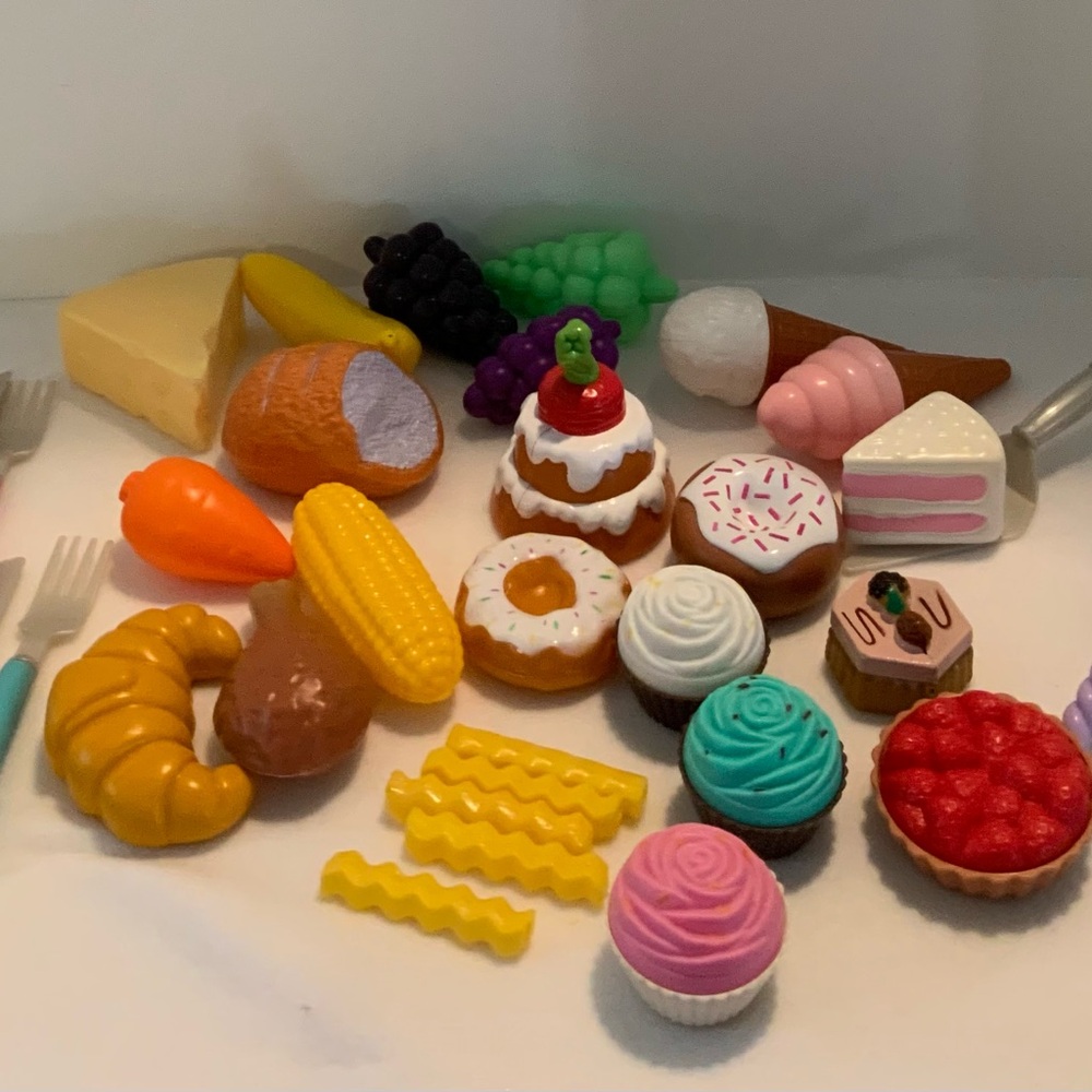 Colorful Play Food Set